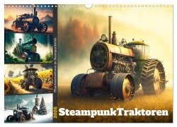 Steampunktraktoren (Wandkalender 2026 DIN A3 quer), CALVENDO Monatskalender - Sabine Löwer