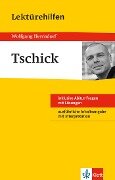 Lektürehilfen Wolfgang Herrndorf "Tschick" - Wolfgang Pütz