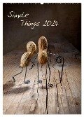 Simple Things 2024 (Wandkalender 2024 DIN A2 hoch), CALVENDO Monatskalender - Nailia Schwarz