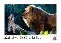 Löwe - Der König der Tiere 2022 - Timokrates Kalender, Tischkalender, Bildkalender - DIN A5 (21 x 15 cm) - 