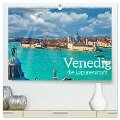 Venedig - Die Lagunenstadt (hochwertiger Premium Wandkalender 2025 DIN A2 quer), Kunstdruck in Hochglanz - Herbert Böck