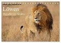 Magie des Augenblicks - Löwen - Herrscher der Savanne (Tischkalender 2024 DIN A5 quer), CALVENDO Monatskalender - Winfried Wisniewski