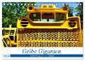 Gelbe Giganten - Kettentraktoren der UdSSR (Tischkalender 2024 DIN A5 quer), CALVENDO Monatskalender - Henning von Löwis of Menar