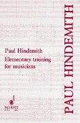 Elementary Training for Musicians - Paul Hindemith