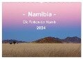 Namibia - Die Farben der Namib (Wandkalender 2024 DIN A2 quer), CALVENDO Monatskalender - Sandra Schänzer