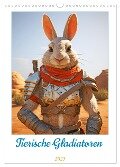 Tierische Gladiatoren (Wandkalender 2025 DIN A3 hoch), CALVENDO Monatskalender - Rupert Kowalski