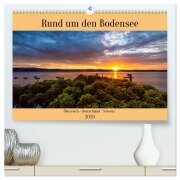 Rund um den Bodensee (hochwertiger Premium Wandkalender 2026 DIN A2 quer), Kunstdruck in Hochglanz - Christa Kramer