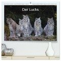 Der Luchs (hochwertiger Premium Wandkalender 2024 DIN A2 quer), Kunstdruck in Hochglanz - Alexander von Düren