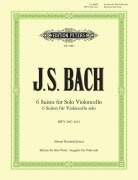 Cover-Bild zum Titel 'Suiten für Violoncello solo BWV 1007-1012 -Übertragung für Viola solo-' von 'Johann Sebastian Bach'