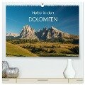 Herbst in den Dolomiten (hochwertiger Premium Wandkalender 2024 DIN A2 quer), Kunstdruck in Hochglanz - Romanburri Photography