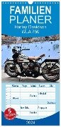 Familienplaner 2024 - Harley Davidson WLA 750 mit 5 Spalten (Wandkalender, 21 x 45 cm) CALVENDO - Ingo Laue