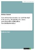 Cover-Bild zum Titel 'Gewaltfreie Kommunikation nach Marshall B. Rosenberg. Möglichkeit für einen grundlegenden, spirituellen Gesellschaftswandel?' von 'Bettina Gabriel'
