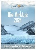 Die Arktis - Naturfotografien aus Spitzbergen (Wandkalender 2024 DIN A3 hoch), CALVENDO Monatskalender - Sebastian Worm