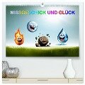 Missgeschick und Glück (hochwertiger Premium Wandkalender 2025 DIN A2 quer), Kunstdruck in Hochglanz - Ingrid Besenböck
