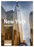 New York - Manhattan (Wandkalender 2024 DIN A2 hoch), CALVENDO Monatskalender - Christiane Calmbacher