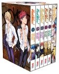 Cover-Bild zum Titel 'Food Wars - Shokugeki No Soma, Bände 31-36 im Sammelschuber mit Extra' von 'Yuto Tsukuda, Shun Saeki, Yuki Morisaki'