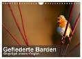 Gefiederte Barden - Singvögel unserer Region (Wandkalender 2024 DIN A4 quer), CALVENDO Monatskalender - Alexander Krebs