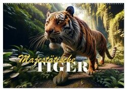 Majestätische Tiger (Wandkalender 2026 DIN A2 quer), CALVENDO Monatskalender - Peter R. Stuhlmann