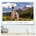 Südtirol - Land der Berge und Seen (hochwertiger Premium Wandkalender 2024 DIN A2 quer), Kunstdruck in Hochglanz - Harry Müller