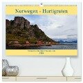 Norwegen - Hurtigruten (hochwertiger Premium Wandkalender 2024 DIN A2 quer), Kunstdruck in Hochglanz - Borg Enders