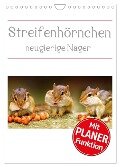 Streifenhörnchen - neugierige Nager (Wandkalender 2024 DIN A4 hoch), CALVENDO Monatskalender - Stefan Mosert