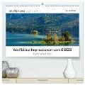 Weißblaue Impressionen vom EIBSEE Panoramabilder (hochwertiger Premium Wandkalender 2024 DIN A2 quer), Kunstdruck in Hochglanz - Dieter-M. Wilczek