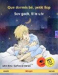 Cover-Bild zum Titel 'Que dormis bé, petit llop - Sov godt, lille ulv (català - noruec)' von 'Ulrich Renz'