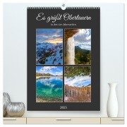 Es grüßt Obertauern (hochwertiger Premium Wandkalender 2025 DIN A2 hoch), Kunstdruck in Hochglanz - Christa Kramer