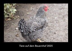 Tiere auf dem Bauernhof 2025 Fotokalender DIN A3 - Tobias Becker