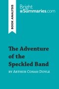 Cover-Bild zum Titel 'The Adventure of the Speckled Band by Arthur Conan Doyle (Book Analysis)' von 'Bright Summaries'