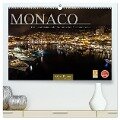 Monaco - Das Fürstentum an der französischen Mittelmeerküste (hochwertiger Premium Wandkalender 2024 DIN A2 quer), Kunstdruck in Hochglanz - Oliver Pinkoss