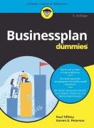 Cover-Bild zum Titel 'Businessplan für Dummies' von 'Paul Tiffany, Steven D. Peterson'
