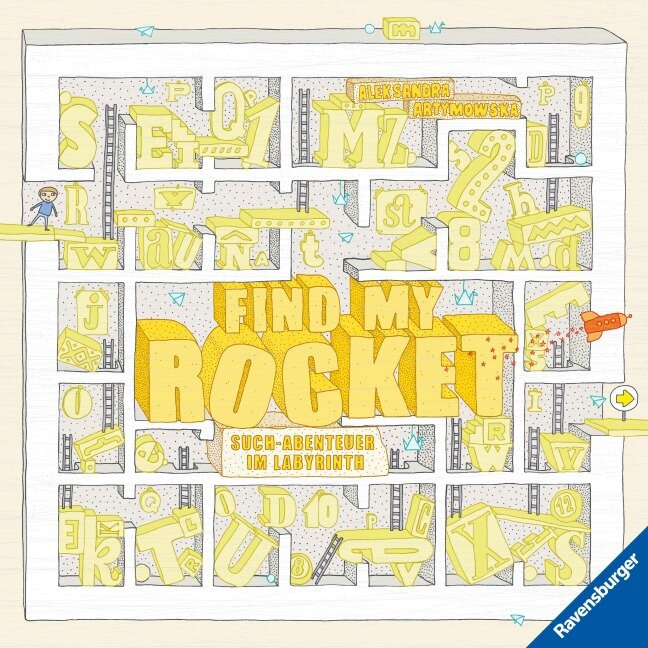 Find My Rocket: Such-Abenteuer im Labyrinth - Aleksandra Artymowska