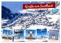 Grüße aus Saalbach (Wandkalender 2025 DIN A2 quer), CALVENDO Monatskalender - Christa Kramer
