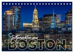 Stadtansichten aus Boston (Tischkalender 2025 DIN A5 quer), CALVENDO Monatskalender - Melanie Viola