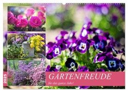 Gartenfreude für das ganze Jahr! (Wandkalender 2025 DIN A2 quer), CALVENDO Monatskalender - Rose Hurley