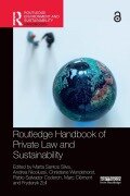 Cover-Bild zum Titel 'Routledge Handbook of Private Law and Sustainability' von ''