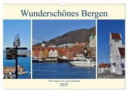 Wunderschönes Bergen. Norwegens Tor zum Fjordland (Wandkalender 2025 DIN A3 quer), CALVENDO Monatskalender - René Schaack