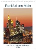 Frankfurt am Main vom Frankfurter Taxifahrer Petrus Bodenstaff (Wandkalender 2024 DIN A2 hoch), CALVENDO Monatskalender - Petrus Bodenstaff
