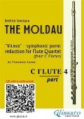 C Flute 4 part of "The Moldau" for Flute Quartet - Bedrich Smetana, a cura di Francesco Leone