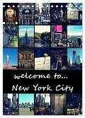 welcome to New York City (Tischkalender 2024 DIN A5 hoch), CALVENDO Monatskalender - Stephanie Büttner