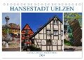Hansestadt Uelzen. Fachwerk, Kunst und ein berühmter Bahnhof (Tischkalender 2024 DIN A5 quer), CALVENDO Monatskalender - Lucy M. Laube