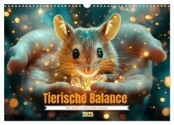 Tierische Balance (Wandkalender 2025 DIN A3 quer), CALVENDO Monatskalender - Daniela Tapper