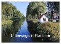 Unterwegs in Flandern (Wandkalender 2024 DIN A2 quer), CALVENDO Monatskalender - Gudrun Nitzold-Briele