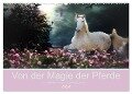 Von der Magie der Pferde (Wandkalender 2024 DIN A2 quer), CALVENDO Monatskalender - Petra Eckerl Tierfotografie