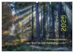 Planungskalender Märchenwald 2025 (Wandkalender 2025 DIN A2 quer), CALVENDO Monatskalender - Hans Zitzler