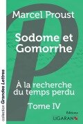 Cover-Bild zum Titel 'Sodome et Gomorrhe (grands caractères)' von 'Marcel Proust'