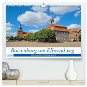 Boizenburg an der Elbe - Fliesenstadt im Dreiländereck (hochwertiger Premium Wandkalender 2026 DIN A2 quer), Kunstdruck in Hochglanz - Beate Bussenius