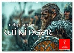 Wikinger - mutige Krieger (Wandkalender 2025 DIN A2 quer), CALVENDO Monatskalender - Peter Roder