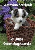 Der Aussie - Geburtstagskalender (Wandkalender immerwährend DIN A2 hoch) - Antje Lindert-Rottke